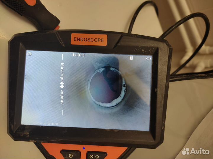 Прочистка и видео-осмотр труб канализации камерой