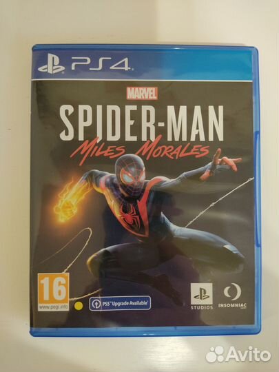 Диск Marvel's Spider-Man Miles Morales PS4/5