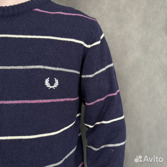 Винтажный шерстяной свитер Fred Perry Vintage