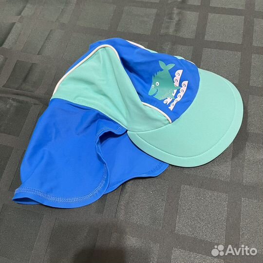 Детская кепка с защитой шеи