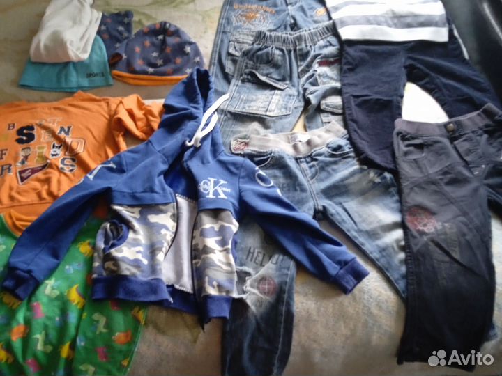 Детские вещи пакетом на мальчика 86 92
