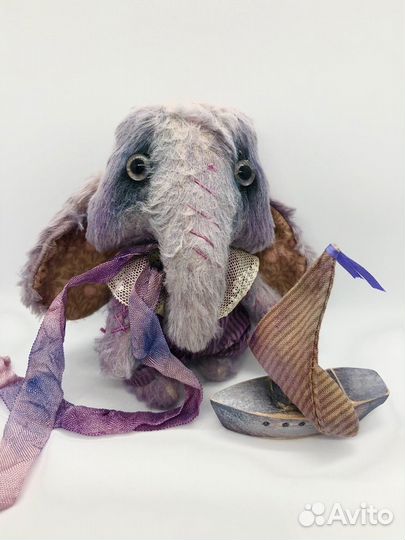 Коллекционная игрушка, автор AniKa: Люк (слоник)