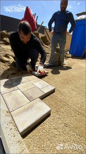 Брусчатка тротуарная плитка от завода