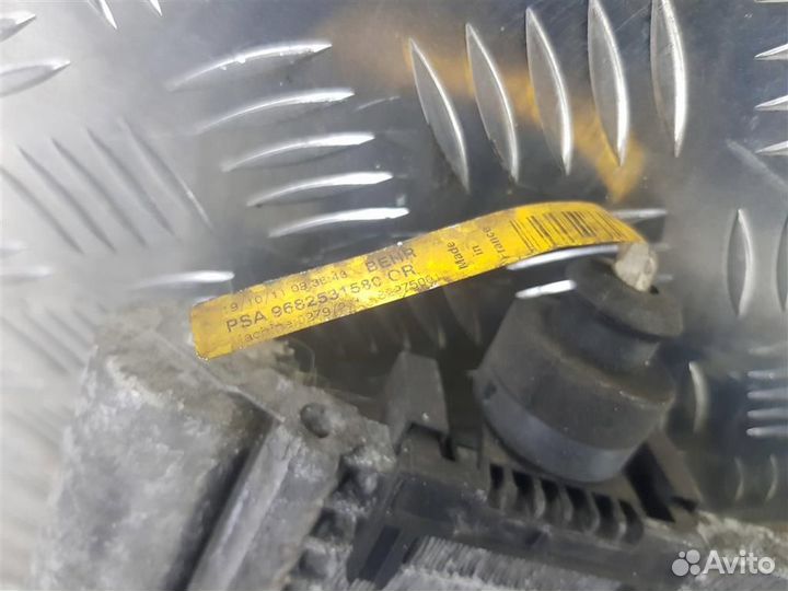 Радиатор кондиционера (Конденсер AC) Ситроен Ber