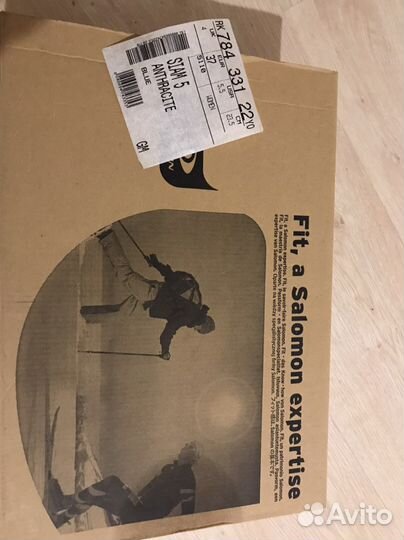 Лыжные ботинки salomon женские