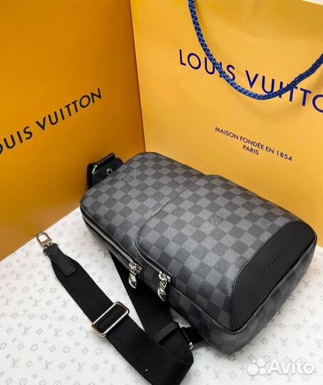 Louis vuitton avenue sling BAG мужской сумка