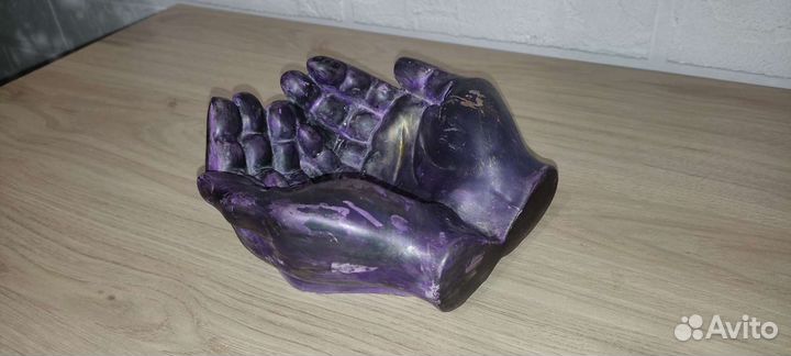 Ладони Давида из гипса