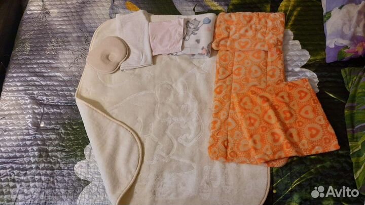 Большой набор в коляску/колыбель пледы