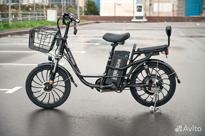 Электровелосипед white siberia camry 1500W ultra