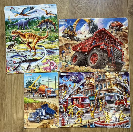 Пазлы larsen и ravensburger