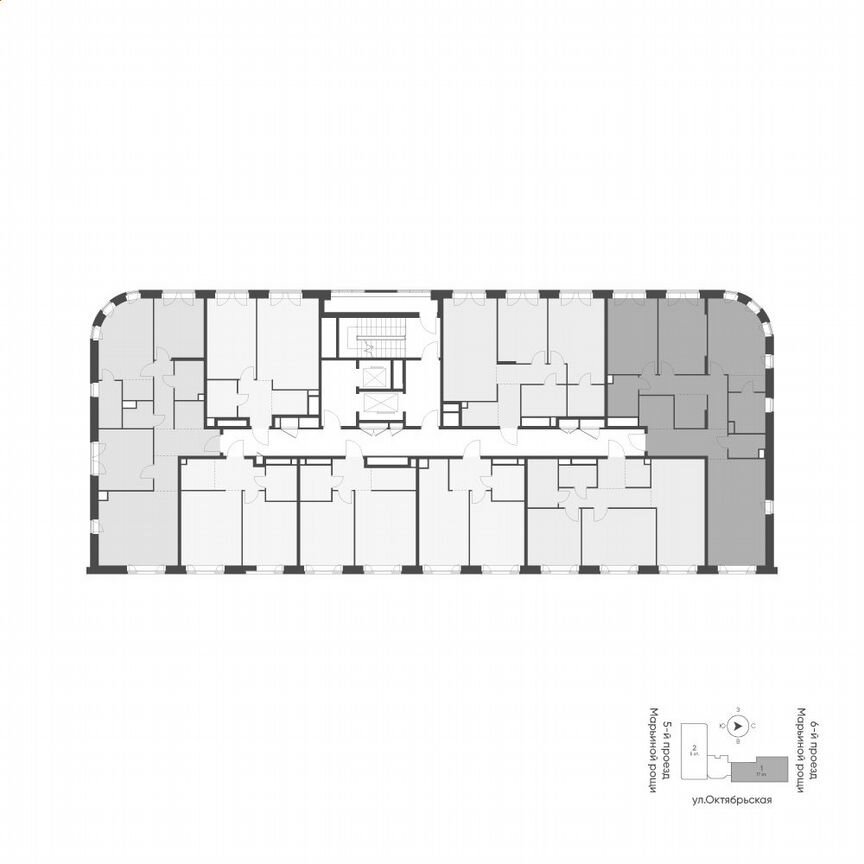 3-к. квартира, 110,2 м², 9/16 эт.