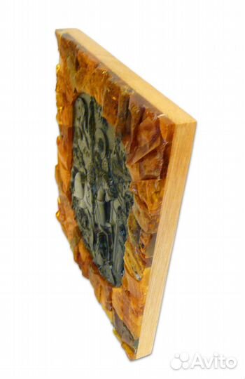 Икона из янтаря Георгий Победоносец Array