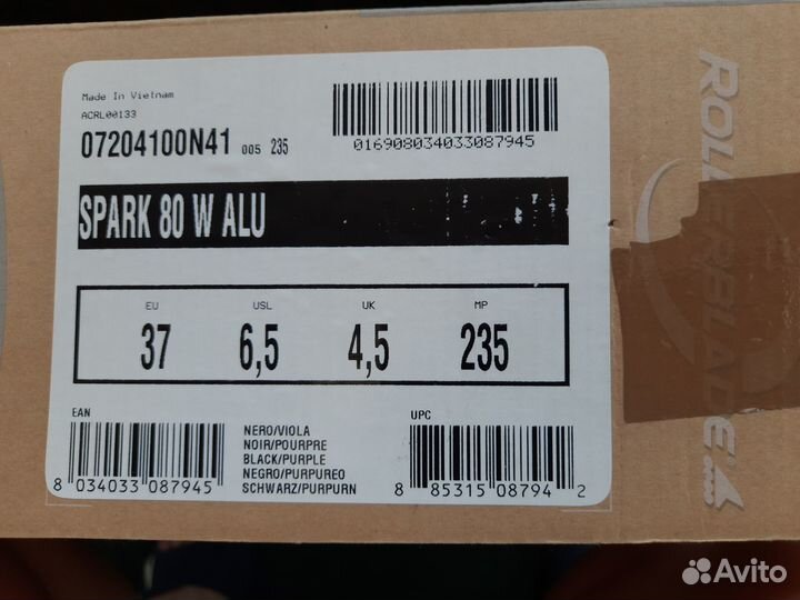 Rollerblade ролики Spark 80 W