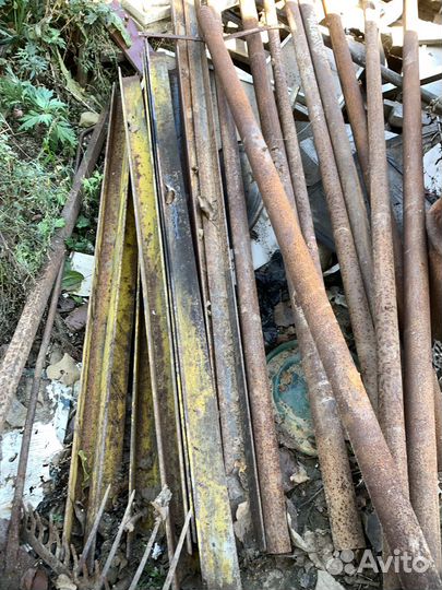 Трубы на забор