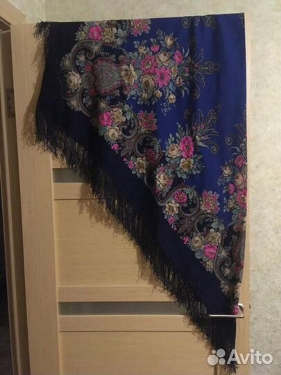 Платок шаль Павлопосадский