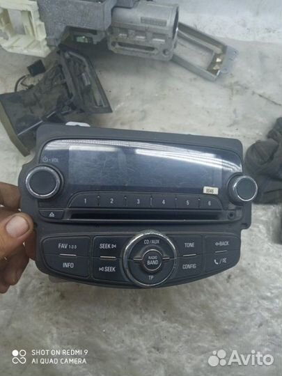 Магнитола штатная Chevrolet Cruze седан 2009-2016