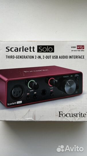 Комплект rode nt1a и focusrite solo 3gn