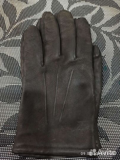Перчатки женские из натуральной замши