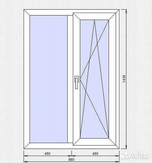 Пластиковое окно
