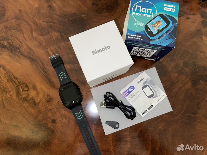 Детские смарт-часы Aimoto Ocean 4G кнопка жизни