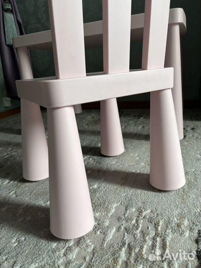 Стол и стул IKEA mammut