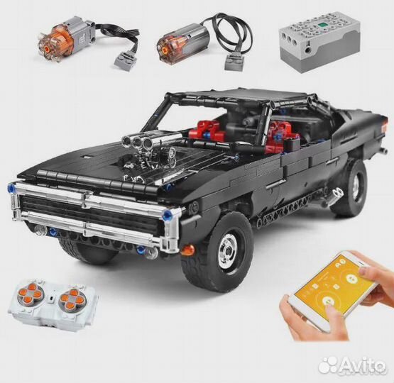 Mould King - (Muscle Car Доминика Торетто с ду - 1