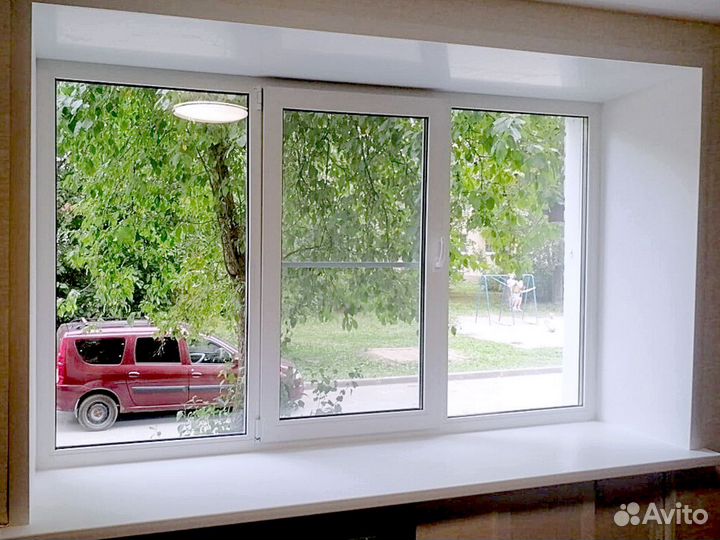 Пластиковые окна под ключ