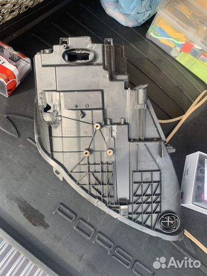 Корпус фары (левая) cayenne 958