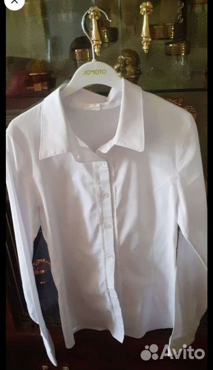 Школьная рубашка блузка