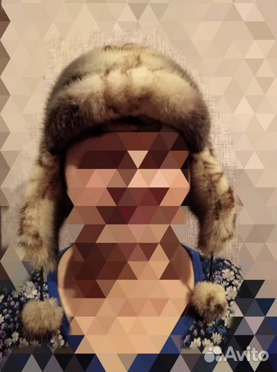 Шапка норковая