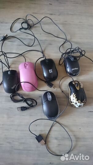 Отдам мышки для пк, есть новые, есть игровые
