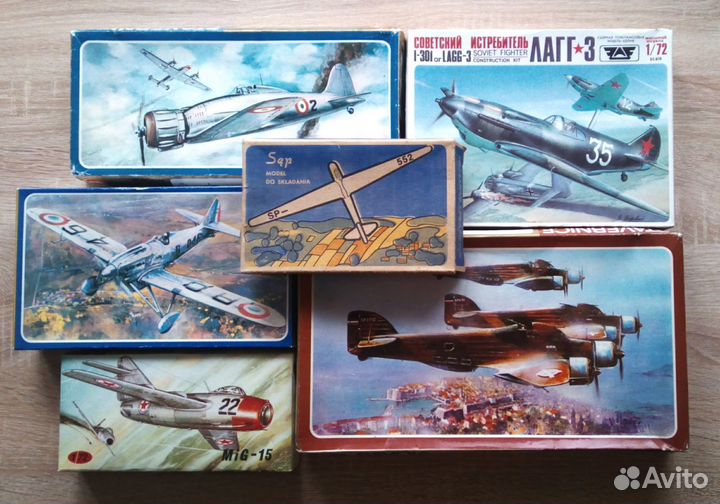 Сборные модели самолетов. smer. СССР