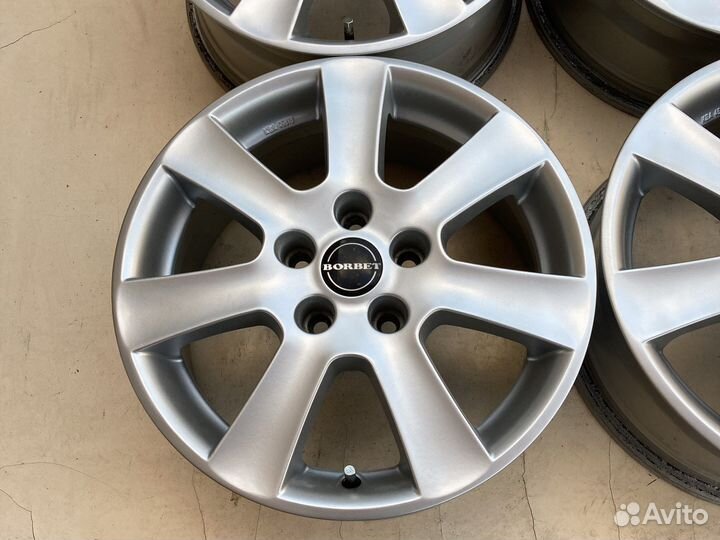 Диски borbet volkswagen R16-7J, 5-112, ET+38