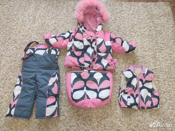Зимний костюм для девочки