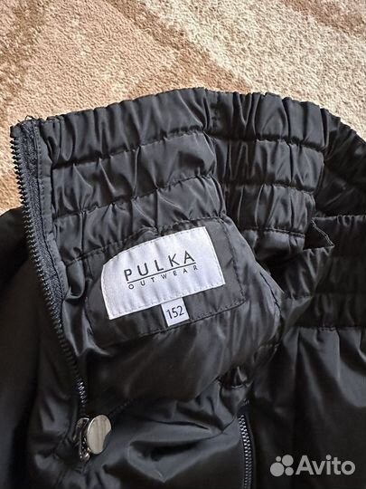 Брюки для девочки c утеплителем pulka