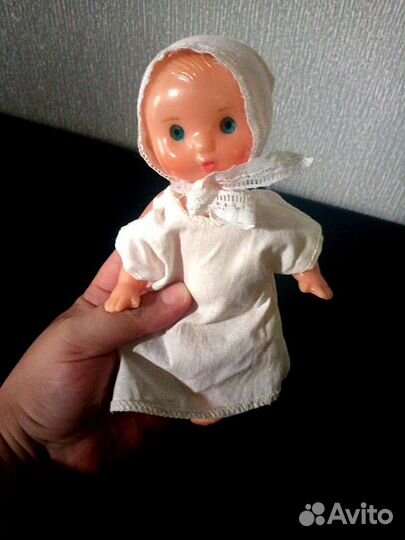 Пупс с кроватью.ссср