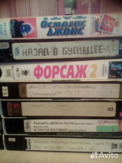Видеокасеты. Мультики. Индийское кино. Боевики и д