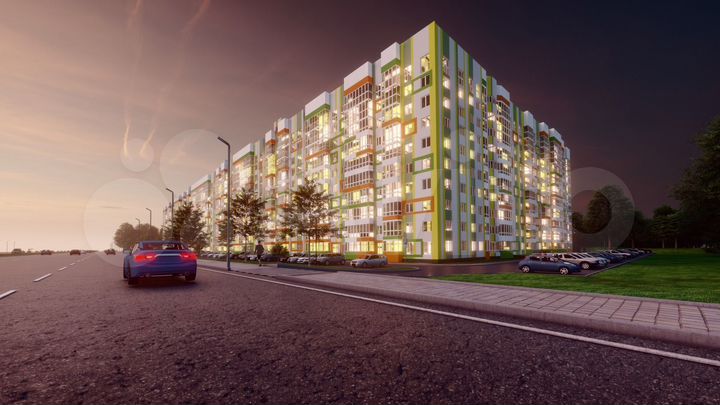 1-к. квартира, 37,4 м², 3/10 эт.