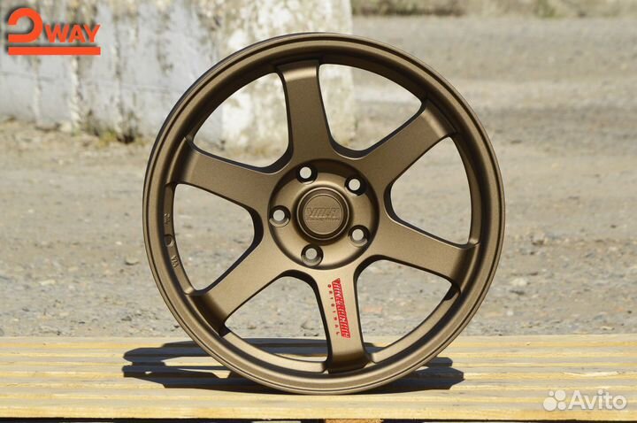 R17 Volk TE37SL Style 7.5J ET35 5*114.3 (FL39)