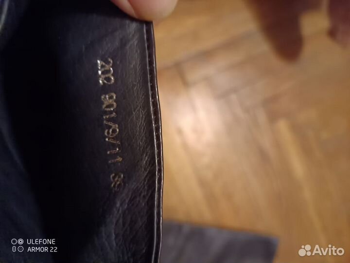 Сапоги осень весна женские 39