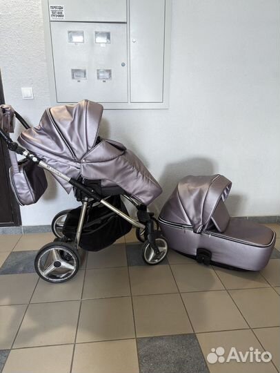 Коляска 2 в 1 adamex reggio