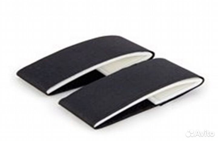 Комплект стяжек для горных лыж, черный, 45х5см, pr