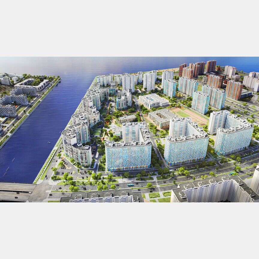 1-к. квартира, 50 м², 17/20 эт.