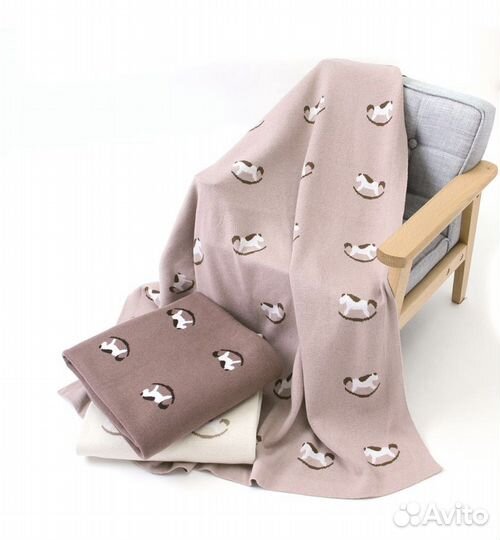 Детский плед с лошадкой