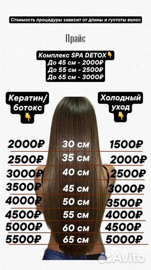 Кератиновое выпрямление