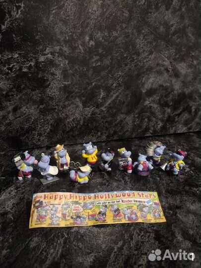 Киндер бегемоты слоны пингвины мыши вороны