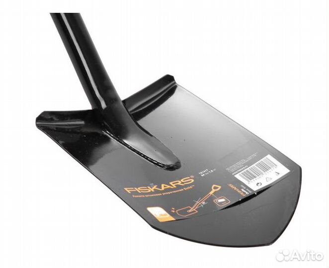 Лопата Fiskars Solid штыковая укороченная