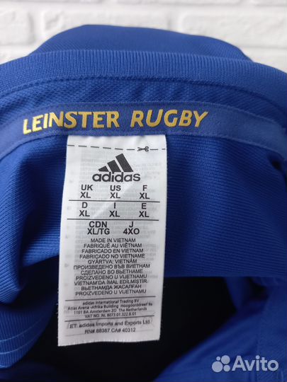 Поло adidas Leinster rugby размер XL