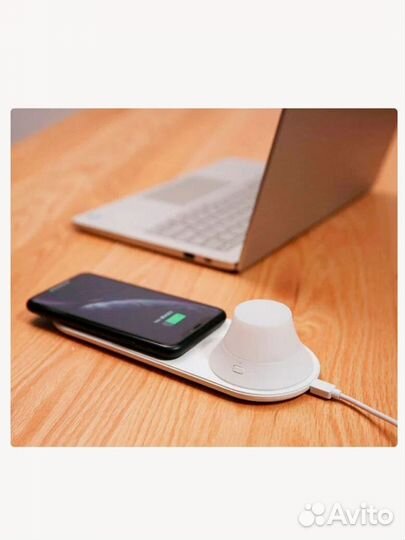 Беспроводная зарядка с ночником Yeelight wireless