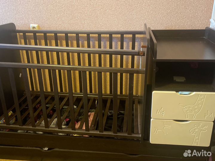 Детская кроватка трансформер